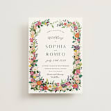 "Secret Garden" - Wedding Invitations in Daisy by Susan Moyal - Front