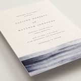 "Stillness" - Wedding Invitations in Horizon by Sumak Studio - Detail