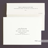 "Estate" - Wedding Invitations in Blush by Kim Dietrich Elam - FREE Recipient Addressing