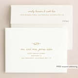 "Simple Knot" - Wedding Invitations in Mint by SimpleTe Design - FREE Recipient Addressing