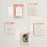 "Moroccan Jewel" - Wedding Invitations in Sepia Sunset by Zhay Smith - Invitation Suite