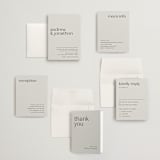 "Align" - Wedding Invitations in Linen by JoAnn Jinks - Invitation Suite