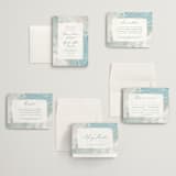 "Tidal Wave" - Wedding Invitations in Aqua by Hooray Creative - Invitation Suite