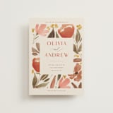 "Giardino" - Wedding Invitations in Saffron by Vera Lim - Front