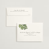 "Tropical Vows" - Wedding Invitations in Jade by Chris Griffith - FREE Recipient Addressing