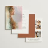 "Sedona" - Wedding Invitations in Desert Sands by Itsy Belle Studio - Back of Card Options