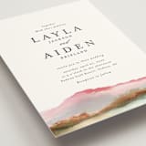 "Sedona" - Wedding Invitations in Desert Sands by Itsy Belle Studio - Detail