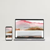 "Sedona" - Wedding Invitations in Desert Sands by Itsy Belle Studio - FREE Wedding Website