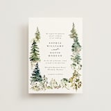 "Great Outdoors" - Wedding Invitations in Forest by Petra Kern - Front