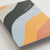 "Canyon Wall" - Wedding Invitations in Sunset by Robin Ott - Detail