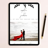 "Kindly Join Us" - Wedding Invitations in Pearl by Laura Hamm - FREE Wedding Website