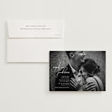 "Kindly Join Us" - Wedding Invitations in Pearl by Laura Hamm - Invitation with Envelope