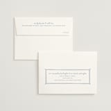 "Florence" - Wedding Invitations in Sky by Kelly Watkins - FREE Recipient Addressing