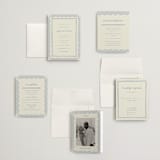"Florence" - Wedding Invitations in Sky by Kelly Watkins - Invitation Suite