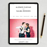 "Bad Dancing" - Wedding Invitations in Dove by Amy Payne - FREE Wedding Website