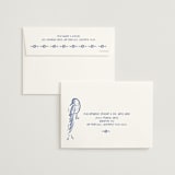 "Santa Catalina" - Wedding Invitations in Marseille Bleu by Ani Somi - FREE Recipient Addressing