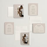 "the arch" - Wedding Invitations in Stone by Elly - Invitation Suite