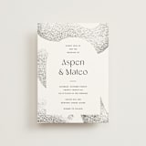 "Forever" - Wedding Invitations in Ink by Blustery August - Front