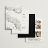 "Forever" - Wedding Invitations in Ink by Blustery August - Back of Card Options