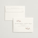 "Lennox" - Wedding Invitations in Harvest by Kristie Kern - FREE Recipient Addressing