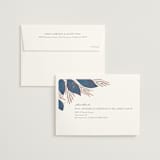 "Bouquet" - Wedding Invitations in Cobalt by Jen Owens - FREE Recipient Addressing
