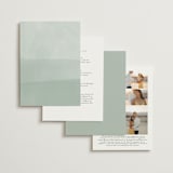 "Delicate Garden" - Wedding Invitations in Wildflower by Ashley DeMeyere - Back of Card Options