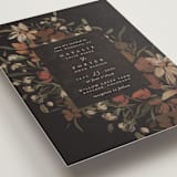 "Fall Garden Bouquet" - Wedding Invitations in Rust by Grace Kreinbrink - Detail