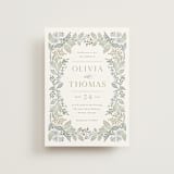 "Wild Flora" - Wedding Invitations in Meadow by Kristen Smith - Front