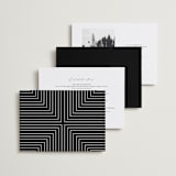 "Everly" - Wedding Invitations in Pearl by Christie Garcia - Back of Card Options