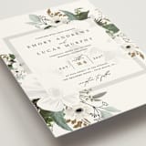 "Inverness" - Wedding Invitations in Pistachio by Nicole Whiddon - Detail