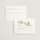 "We Walk Together" - Wedding Invitations in Evergreen by Petra Kern - FREE Recipient Addressing