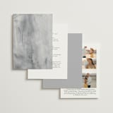 "We Do" - Wedding Invitations in Ink by lulu and isabelle - Back of Card Options
