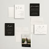 "We Do" - Wedding Invitations in Ink by lulu and isabelle - Invitation Suite