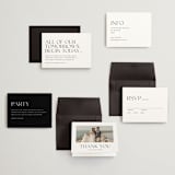 "tomorrows" - Wedding Invitations in Ink by Lori Wemple - Invitation Suite