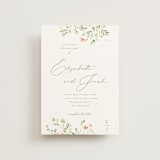 "Brynn" - Wedding Invitations in Toffee by Everett Paper Goods - Front