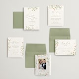 "Brynn" - Wedding Invitations in Toffee by Everett Paper Goods - Invitation Suite