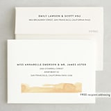 "Painted Sea" - Wedding Invitations in Sea by Laura Condouris - FREE Recipient Addressing