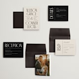 "All Type" - Wedding Invitations in Daydream by Pixel and Hank - Invitation Suite