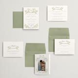 "Monogrammed" - Wedding Invitations in Spring by Petra Kern - Invitation Suite