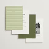 "News!" - Wedding Invitations in Kiwi by Claudia Orengo - Back of Card Options