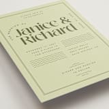 "News!" - Wedding Invitations in Kiwi by Claudia Orengo - Detail