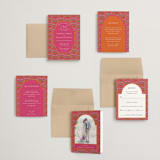 "Varna" - Wedding Invitations in Fuchsia by Pati Cascino - Invitation Suite