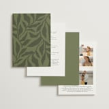 "Fero" - Wedding Invitations in Blush by Pati Cascino - Back of Card Options