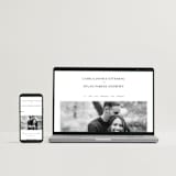 "graceful" - Wedding Invitations in Onyx by Jennifer Postorino - FREE Wedding Website