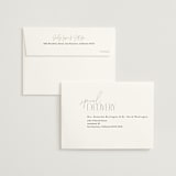 "Layered" - Wedding Invitations in Natural by Kelly Schmidt - FREE Recipient Addressing