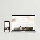 "gentleness" - Wedding Invitations in Sand by Sumak Studio - FREE Wedding Website