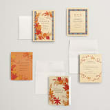 "Fall in Love" - Wedding Invitations in Autumn by Morgan Ramberg - Invitation Suite