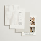 "Astoria" - Wedding Invitations in Silk by Kelly Schmidt - Back of Card Options
