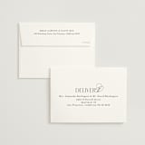 "Grand Scale" - Wedding Invitations in Caviar by Olivia Raufman - FREE Recipient Addressing
