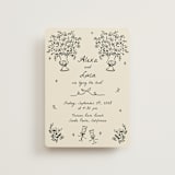 "Roses" - Wedding Invitations in Vanilla by Ani Somi - Front
